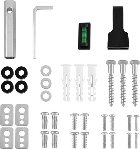 tectake - TV-Wandhalterung 26-55 Zoll VESA max 400*400 -drehbar- 402609