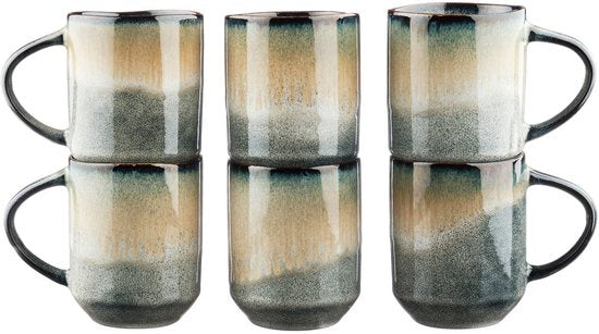Becher GENESIS 40 cl – 6 Stück – Erde