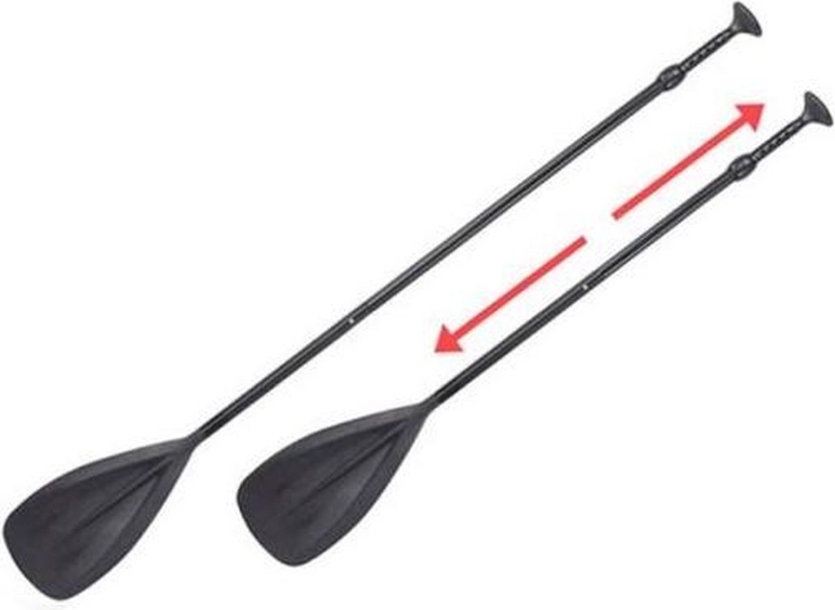 Pacific SUP - Aufblasbares Stand Up Paddel Board - Premium Version - 305cm - 100kg Tragkraft - Grün/Weiß