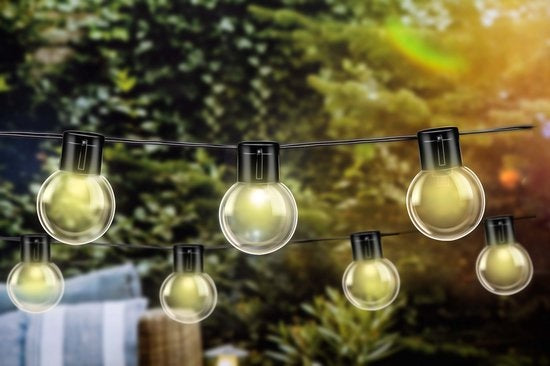 Grundig Solarstrom-Lichtkabel - 20 Lichter - 4,9 m Kabel