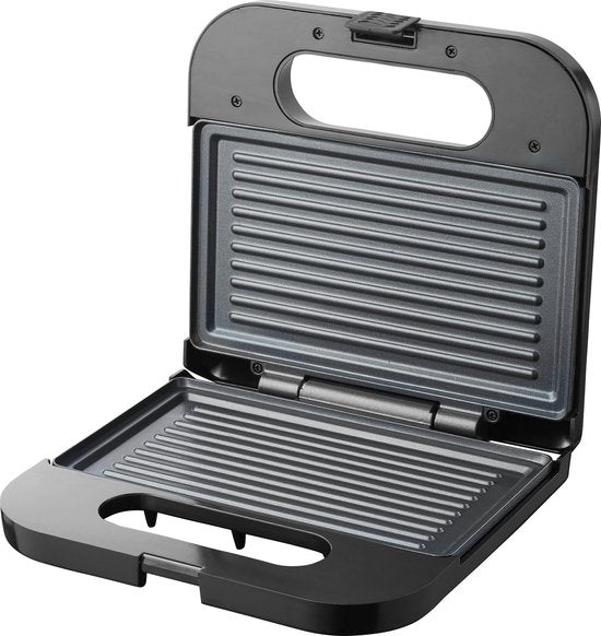Tomado TGS2001S - Toasti-Eisen - Griller - PFAS frei - Toasti-Maker - 750 Watt - 22,5 x 13 cm - Schwarz/RVS