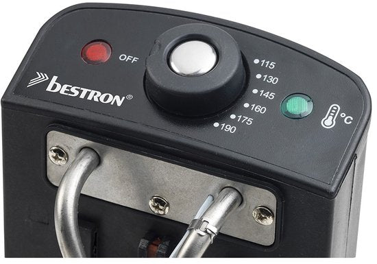 Bestron Fritteuse 3,5 Liter – AF370CO – Fritteuse 2000 W – Sichtfenster – Kupfer – 5 Jahre Garantie