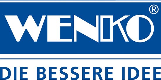 Wenko Abtropfsieb Sava 12 cm, Silikon, weiß