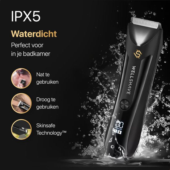 Wellshave Bodygroomer Men PRO - Body Trimmer Men - Rasierer für Schambereich & Körper
