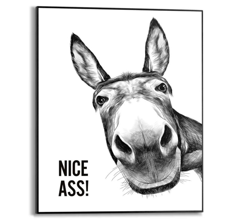 Malerei Nice Ass - 50x40