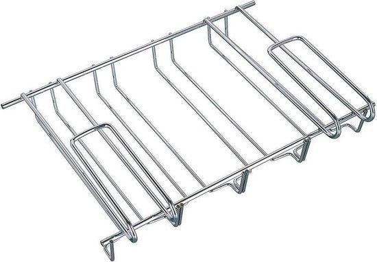 Weinregal für 12 Gläser - 34x25x9cm - Silbernes Metall - 12 Weingläser