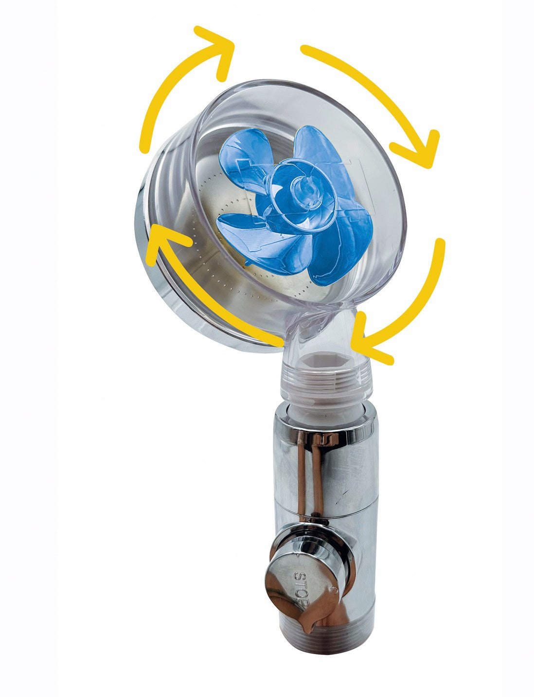 Aquadon EcoTornado Duschkopf – Blau