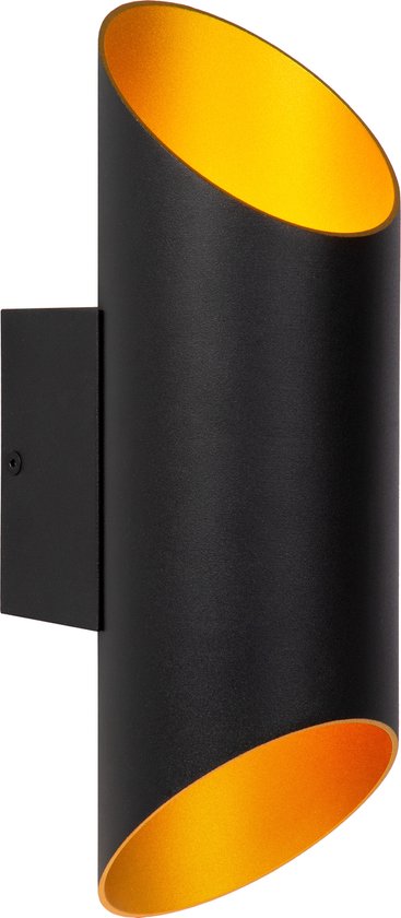 Lucide QUIRIJN – Wandleuchte – Ø 10 cm – 1xG9 – Schwarz