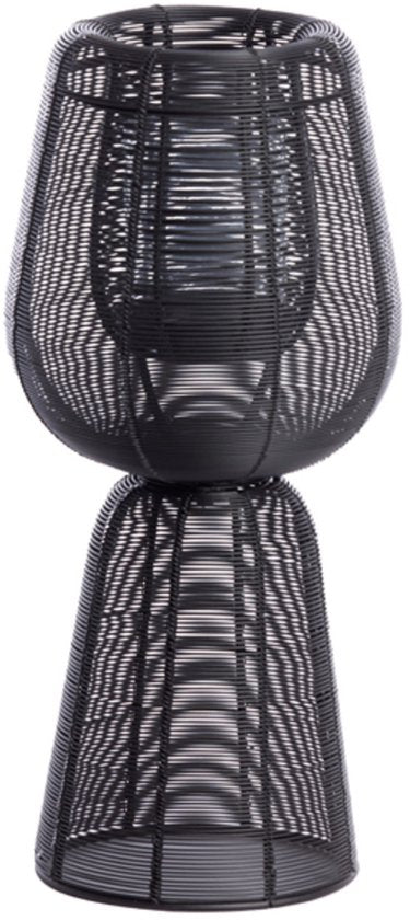 Light & Living – Windlicht FELLINI – Ø 18 × 41,5 cm – Schwarz