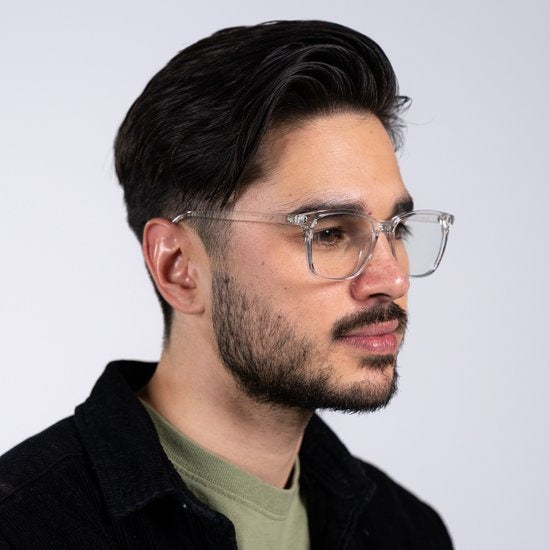 LC Eyewear Computerbrille - Blaulichtbrille - Blaulichtbrille - Displaybrille - Unisex - Transparent - Retro