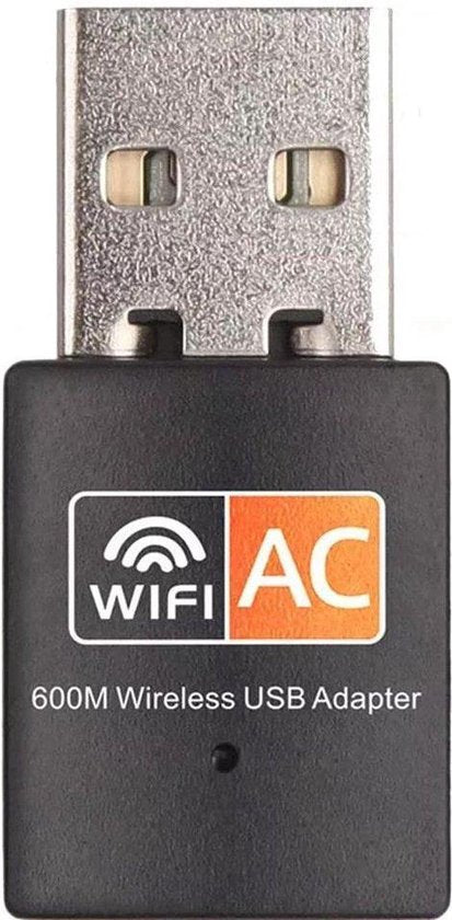 Garpex® WLAN-USB-Adapter 600 Mbit/s – Dualband – Kompaktes Design