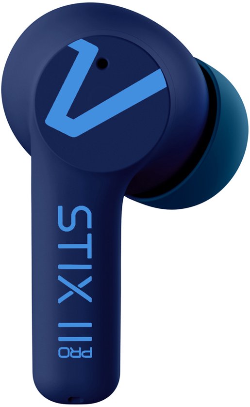 Veho STIX II Pro True Wireless Kopfhörer Wireless In-Ear Anrufe/Musik/Sport/Alltag Bluetooth Blau