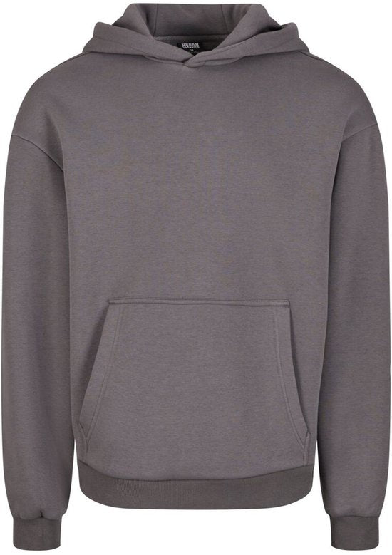 Urban Classics – Flauschiger Hoodie/Pullover – S – Grau