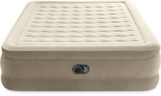 Intex Queen Ultra Plush Luftmatratze mit integrierter Pumpe – 152 x 203 x 46 cm