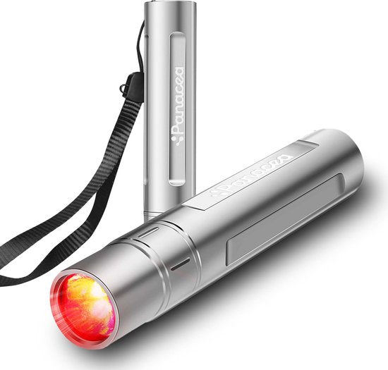 ReviveTorch Schmerzlinderung Rotlichttherapie Infrarotlampe - Schmerzlinderung - tragbar - Muskel- und Gelenkschmerzen - Körper und Gesicht