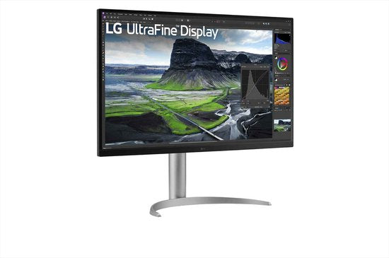 LG UltraFine 32UQ850V-W – 4K-IPS-Monitor in Schwarz – USB-C 90 W – 32 Zoll