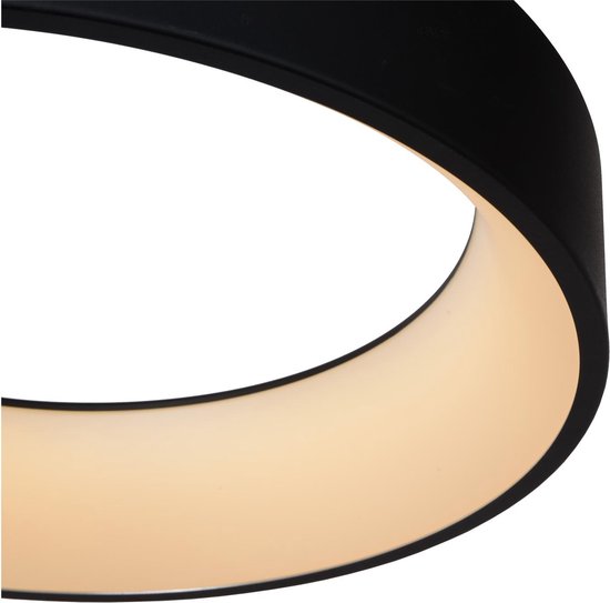 Lucide TALOWE LED - Hängeleuchte - Ø 60 cm - LED Dimmbar - 1x39W 3000K - Schwarz