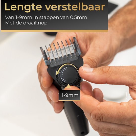 Wellshave 5 in 1 Barttrimmer Men Pro - Trimmer Bart und Körper