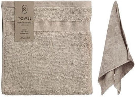 Baumwollhandtuch – Sand – 50 x 100 cm