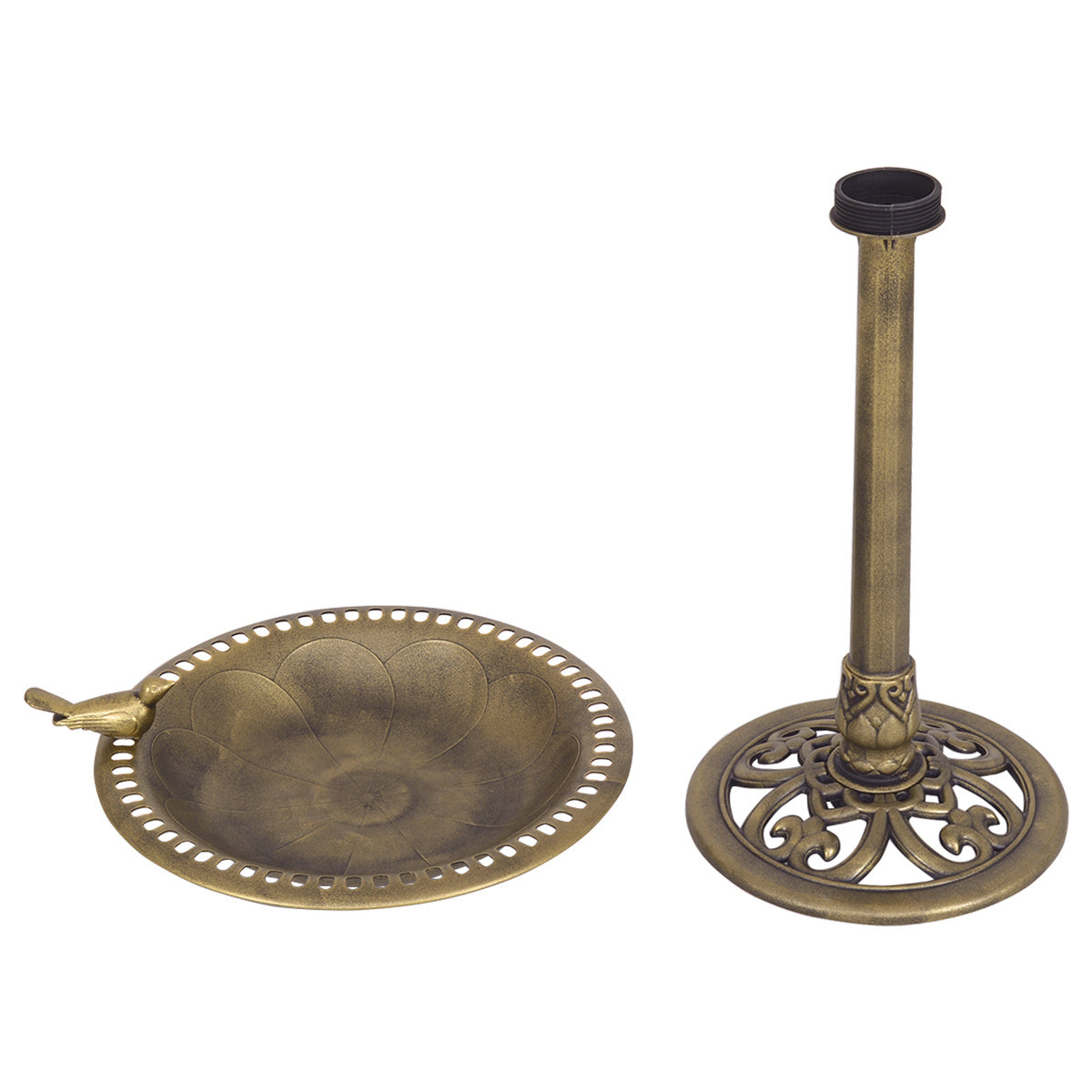 Vogelfutterstation Vogelfutterstation Vogelfutterstation Vogelfutterständer 50 x 76 cm bronze
