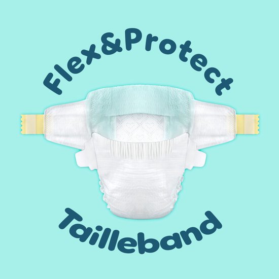 Pampers Premium Protection Größe 1, 180 Windeln, 2 kg–5 kg