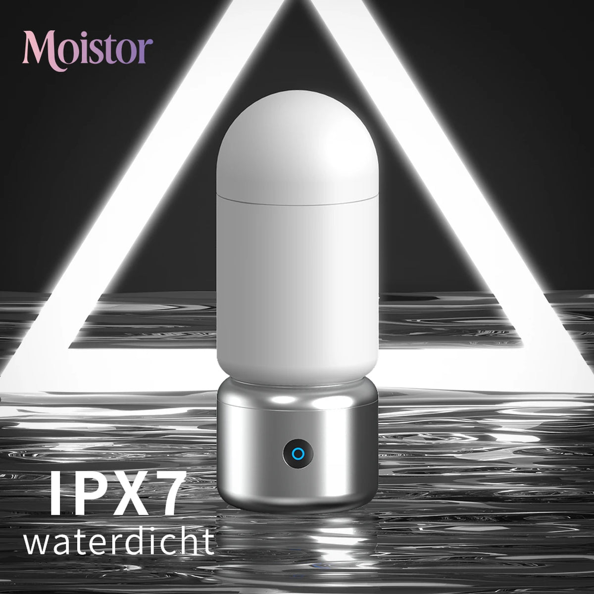 Moistor M006 Massagegerät für Männer mit 3 Leistungsstufen und 6 Vibrationsmodi