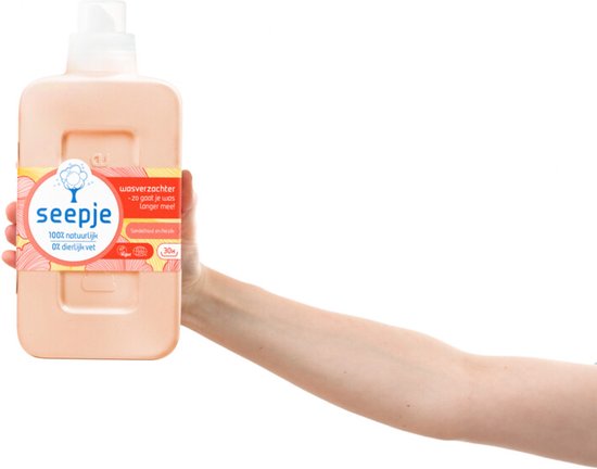 Seepje Weichspüler Sandelholz & Pfirsich – 30 Waschgänge – 750 ml