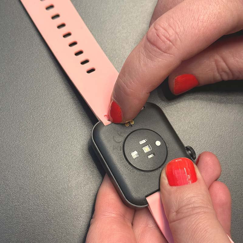 Kendox LifeTracker Ersatzarmbänder-Set – 4 Farben – Weiches Silikon – Bequeme Passform
