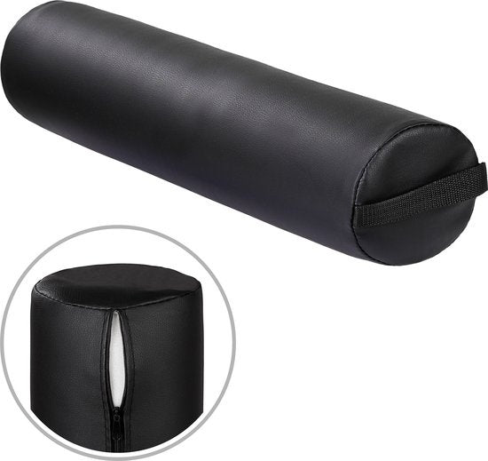 tectake - Massagekissen - Satz Stützrollen - Farbe schwarz - 404370