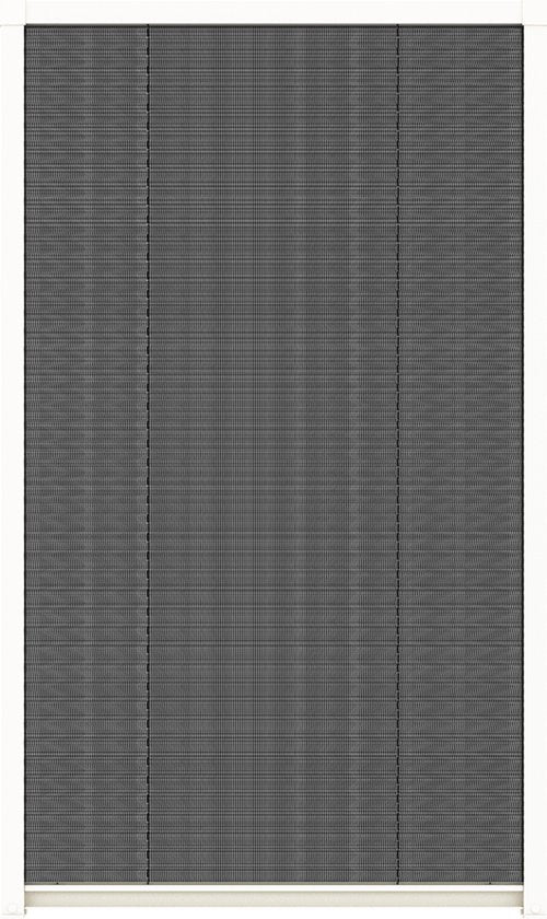 Plissee-Insektenschutz Plus 120 x 155 cm, weiß