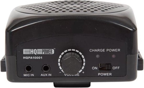 HQ-Power Tragbarer Sprachverstärker, mit Headset und Tragegurt, 5 W, schwarz