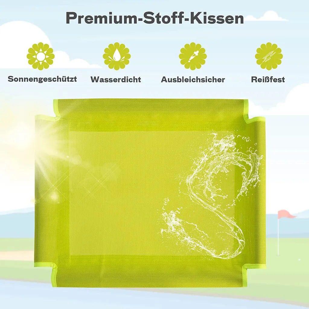 COSTWAY Kletterkuppel mit Rutsche - 180 kg, Outdoor- und Indoor-Spielplatz - 241,5 x 183 x 91,5 cm