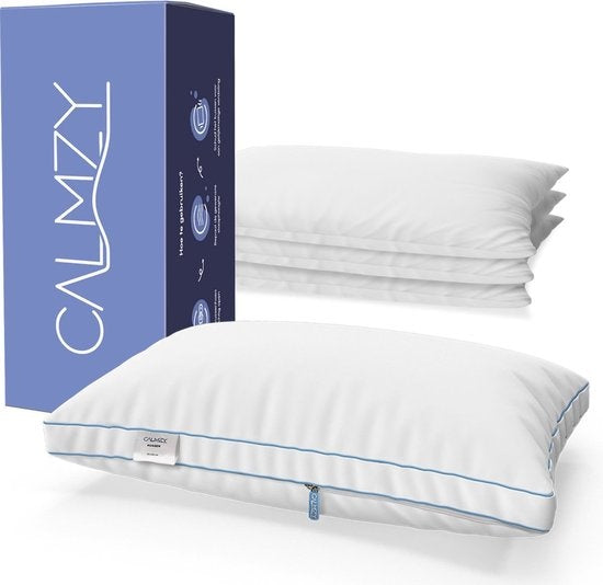 Calmzy Adjustable pillow - Kissen Schlafzimmer - Kissen Nackenschmerzen - Kissen 50x60 - Kissen Seitenschläfer