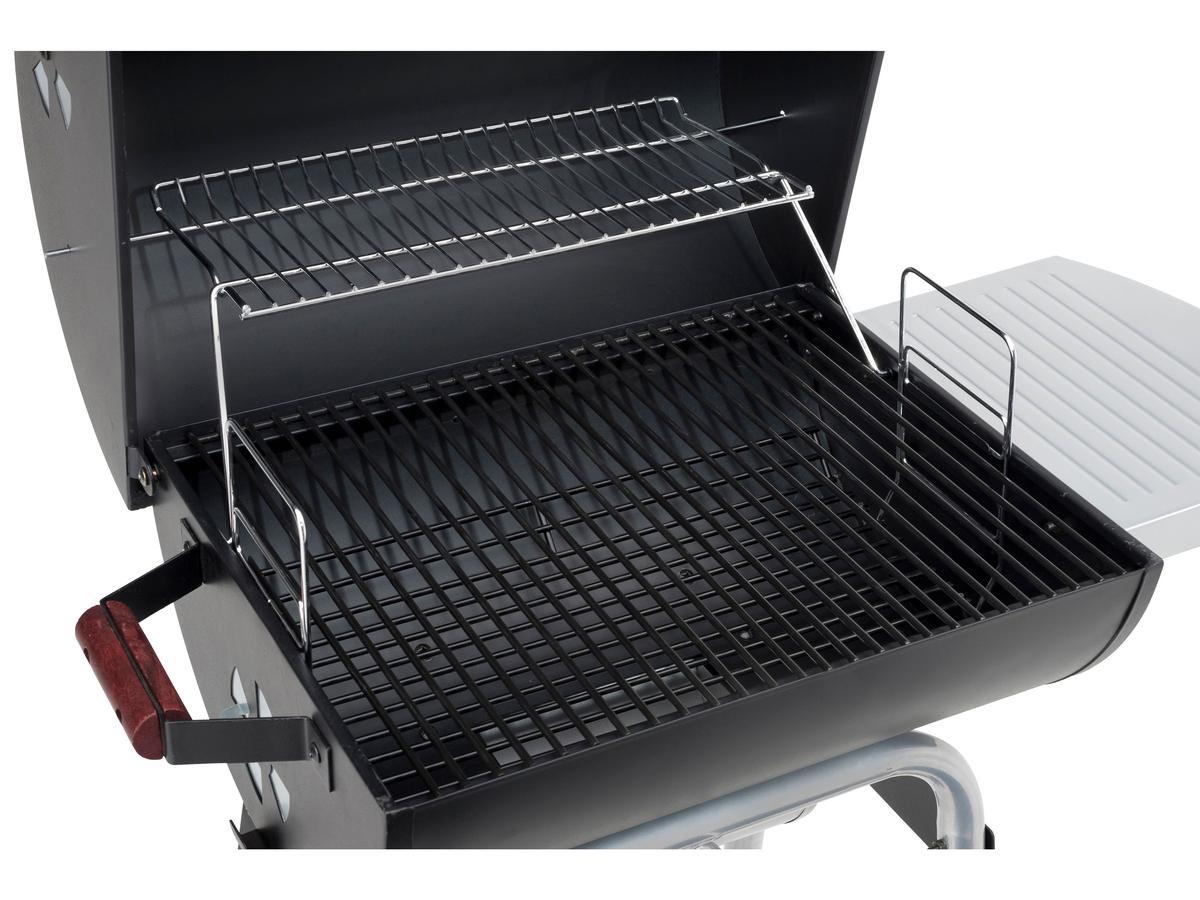 Landmann Black Taurus 440 Holzkohlegrill – Robustes Design – Große Grillfläche