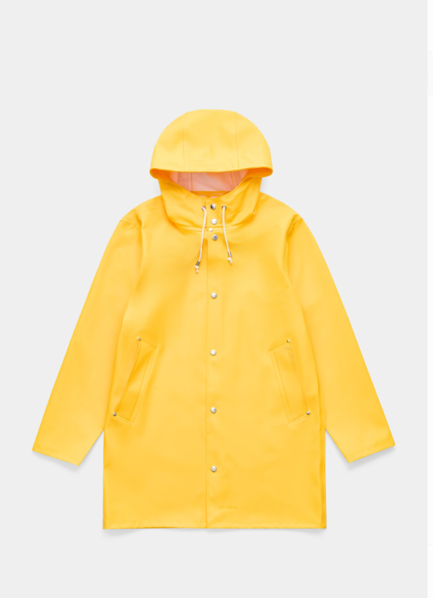 Stutterheim Stockholm Regenmantel - Gelb