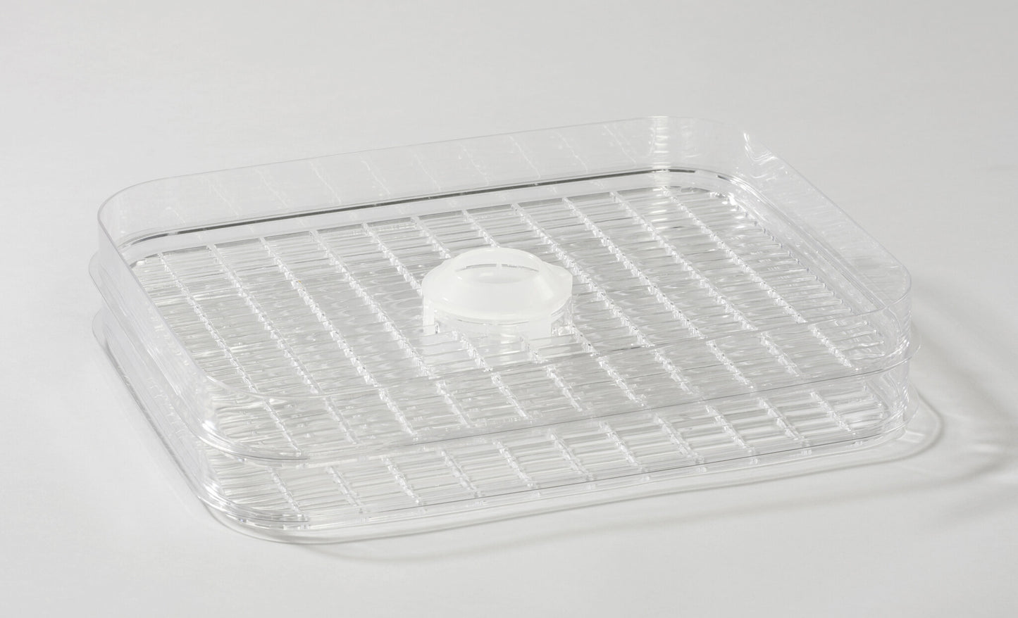 Westfalia Dehydrator-Trocknungsgitter – 2er-Set - Spülmaschinengeeignet - Transparent