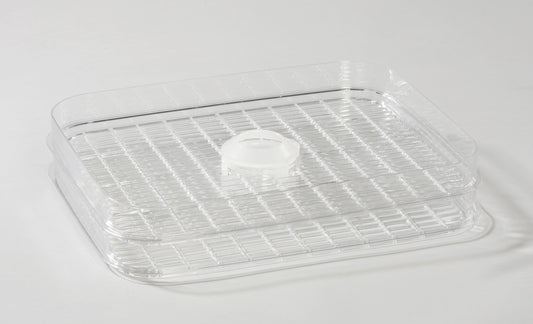 Westfalia Dehydrator-Trocknungsgitter – 2er-Set - Spülmaschinengeeignet - Transparent