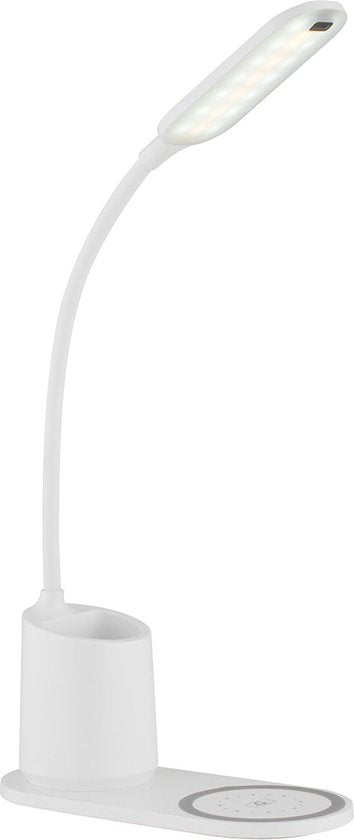 Globo Tischleuchte Melli - weiß - Kunststoff - 58429W