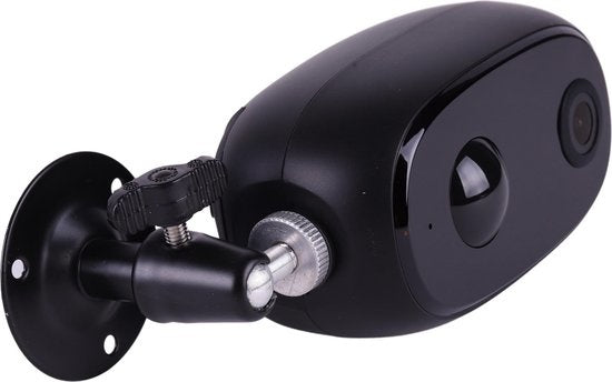 Outdoor Eye Sicherheitskamera drahtlos für den Außenbereich auf Batterie - mit App wifi & Nachtsicht, sd-Karte und Halterung - Smart Home Security