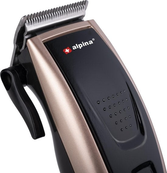 alpina Trimmer Set Haartrimmer - Bartschneider - 4 Kämme - 8 Zubehör