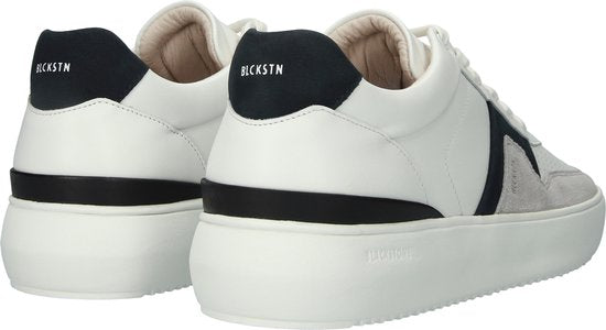 Blackstone MARBLE COLTON – DG513 Weiß Dunkelblau – Sneaker (niedrig) – Herren – Weiß – Größe: 43