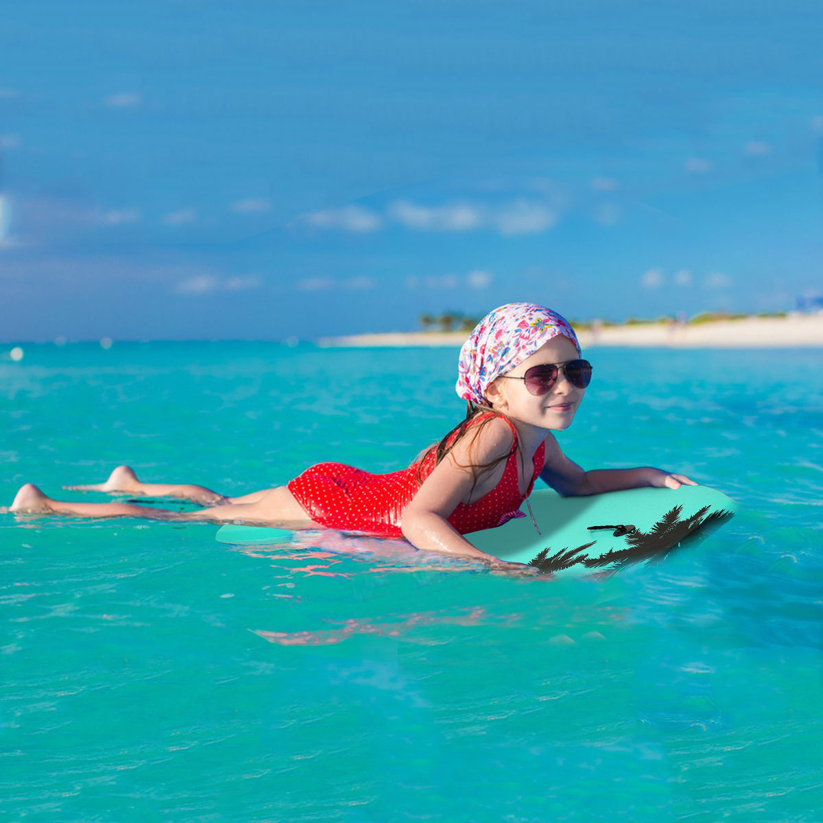 Goplus sup board Kinder Bodyboard Surfbrett Surfbrett grün 104 x 52 x 6 cm
