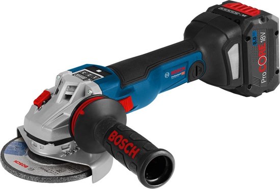 Bosch Professional GWS 18V-10 SC Akku-Winkelschleifer 125 mm 18 V Basic Body in L-Boxx – 06019G350B