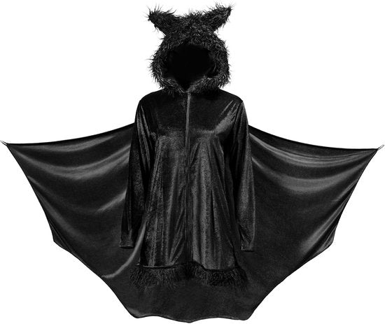 dressforfun - Damenkostüm schwarze Fledermaus - L - Kostüm Karneval - Halloween - Verkleiden - Partykleidung - Karnevalskleidung - Party - Partykleidung
