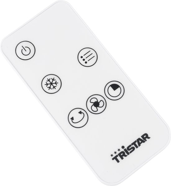 Tristar AT-5479 – Luftkühler – Aircooler – 3 Liter – 3 Geschwindigkeitsstufen – Timer-Funktion – Schwenkbar – Leise & kompakt – Weiß
