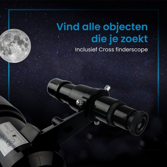 ODESSEY® Refraktor Teleskop für Kinder 150X Zoom - Tischteleskop - Stargazer - Kinderteleskop - Stargazer Teleskop