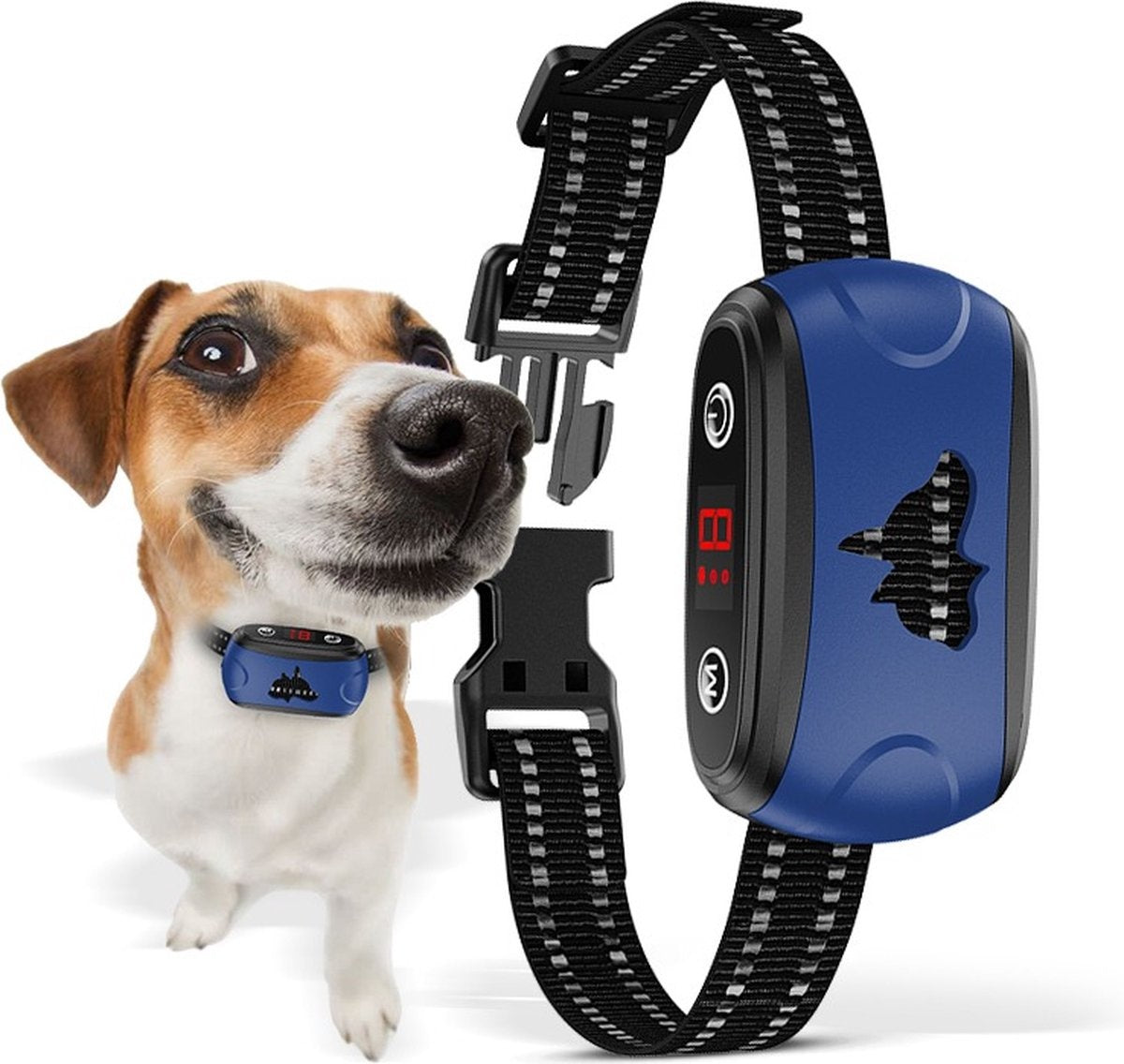 Anti-Bell-Halsband - Bellen-Halsband für Hunde - Bellen-Halsband großer und kleiner Hund - Automatische Bellen-Erkennung einstellbar auf Ihren Hund