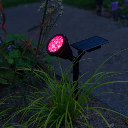 Intelligente Solarlampe für den Außenbereich – Smart Outdoor Solar Spot – IPX5 wasserdicht