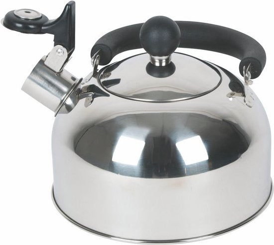 Bo-Camp – Pfeifkessel – Trend 1 – Wegklappbarer Griff – Edelstahl – 1