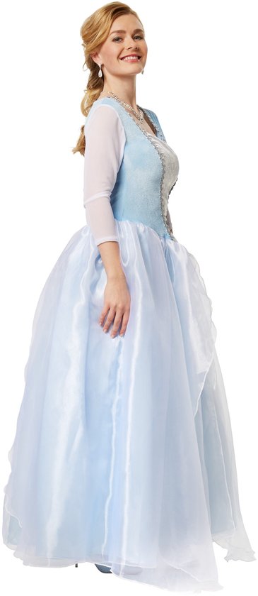 Dressforfun Faschingskostüm Verziertes Prinzessinnenkleid Cinderella – Damen – Größe M